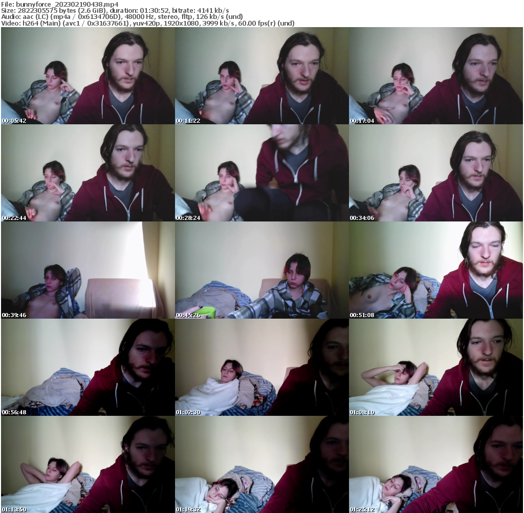 Preview thumb from bunnyforce on 2023-02-19 @ bongacams