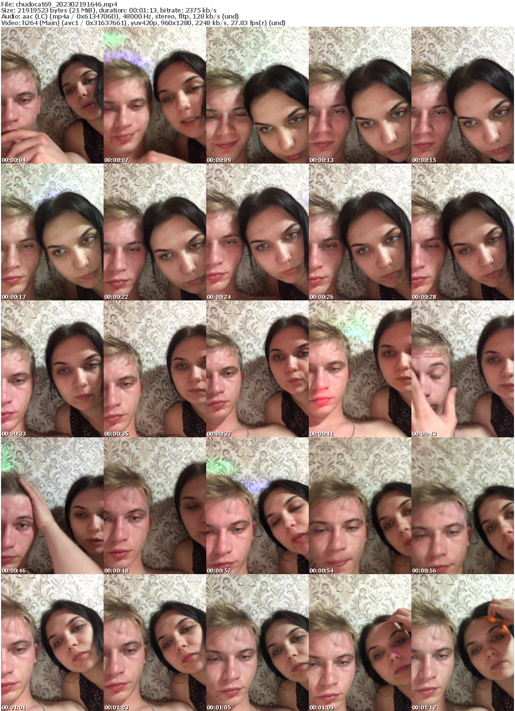 Preview thumb from chudocat69 on 2023-02-19 @ bongacams