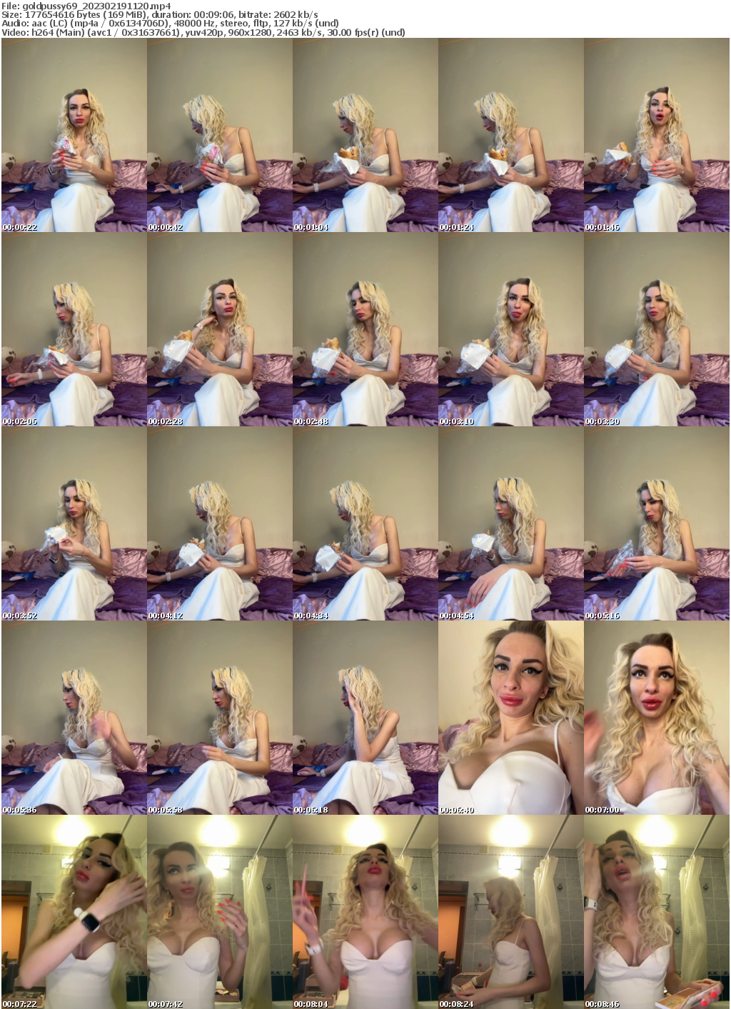 Preview thumb from goldpussy69 on 2023-02-19 @ bongacams