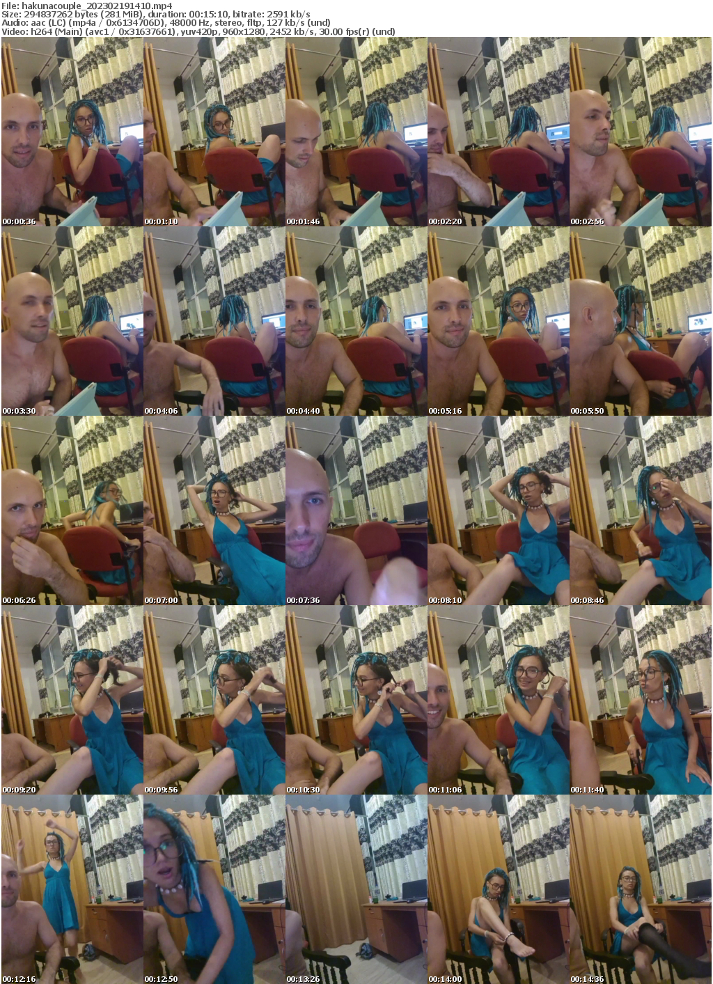 Preview thumb from hakunacouple on 2023-02-19 @ bongacams