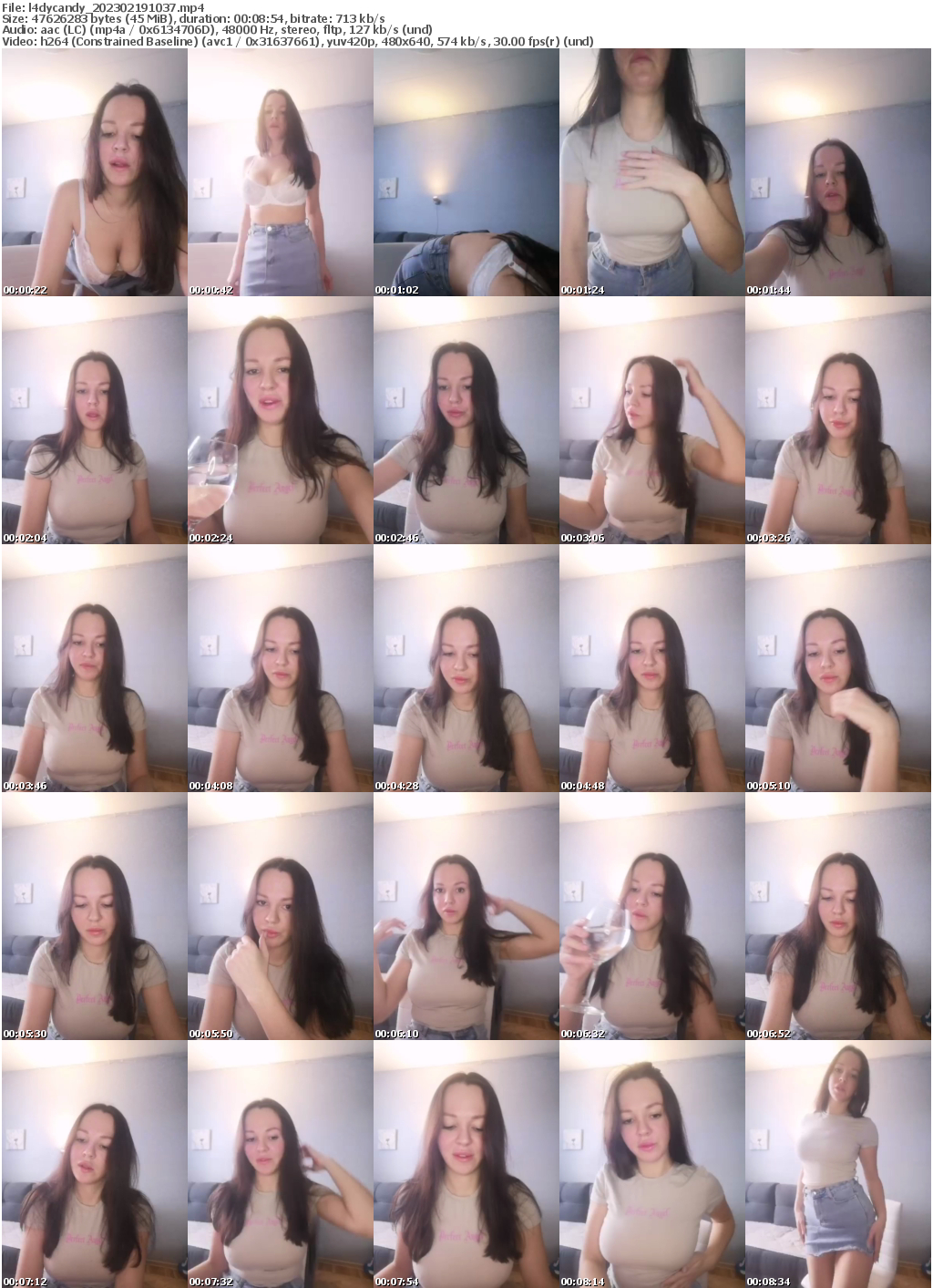 Preview thumb from l4dycandy on 2023-02-19 @ bongacams