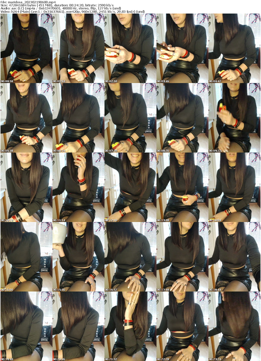 Preview thumb from maridosa on 2023-02-19 @ bongacams