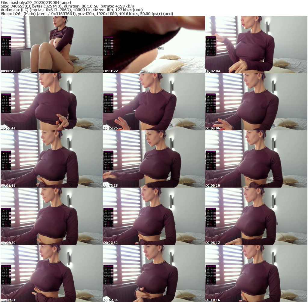 Preview thumb from mashulya29 on 2023-02-19 @ bongacams