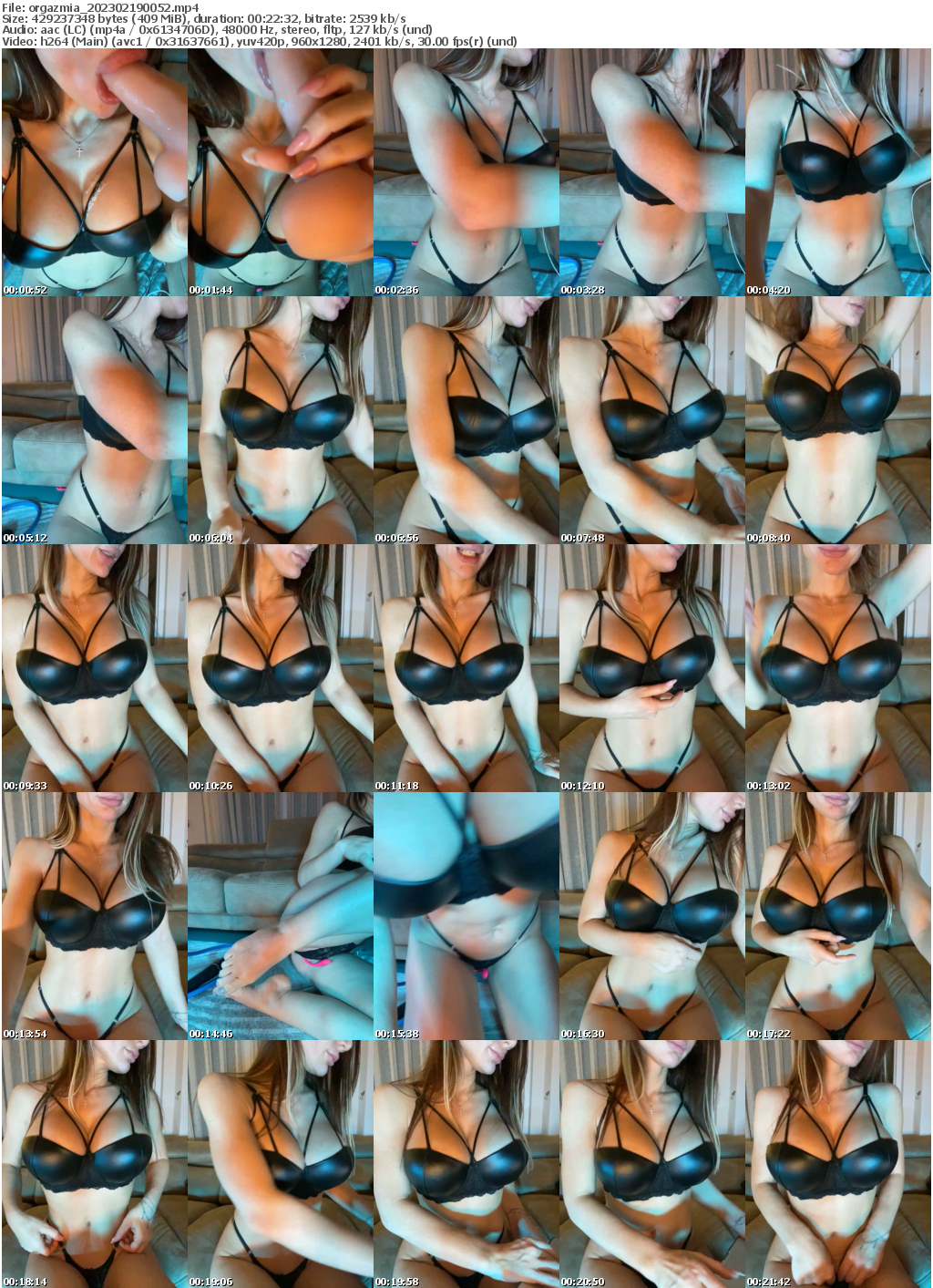 Preview thumb from orgazmia on 2023-02-19 @ bongacams