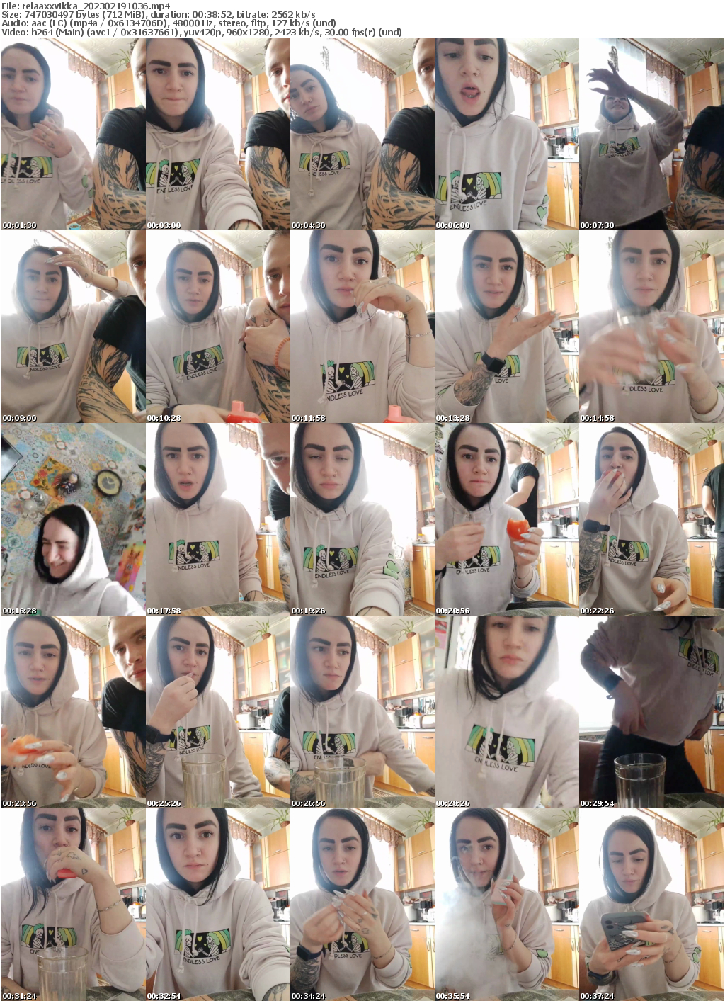 Preview thumb from relaaxxvikka on 2023-02-19 @ bongacams