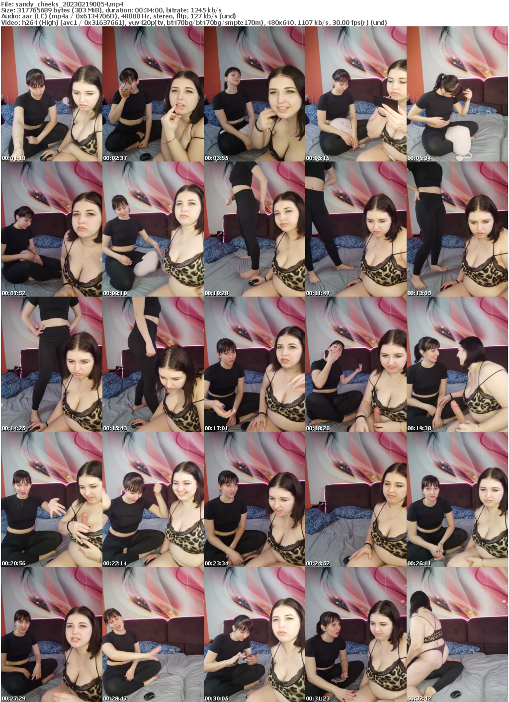 Preview thumb from sandy_cheeks on 2023-02-19 @ bongacams