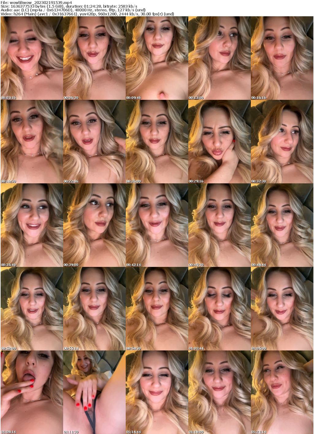 Preview thumb from wowliliwow on 2023-02-19 @ bongacams