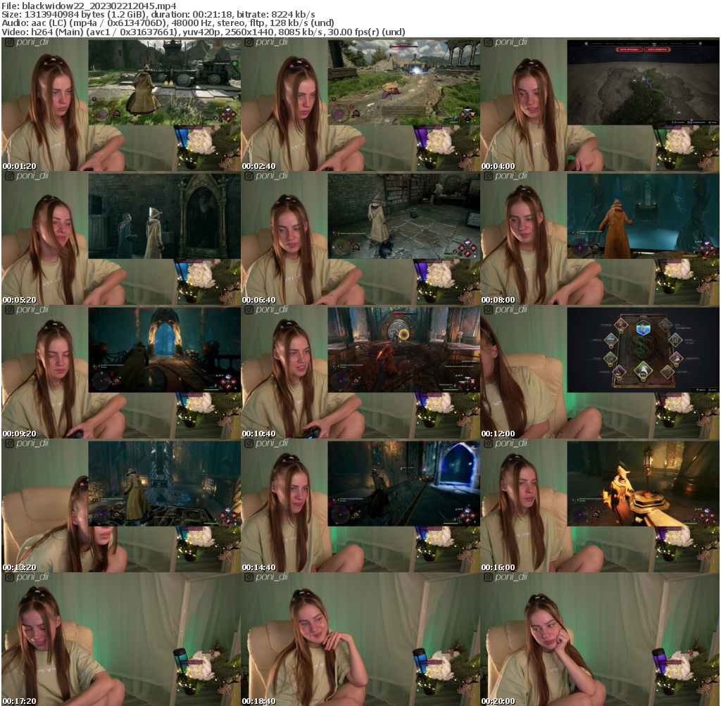 Preview thumb from blackwidow22 on 2023-02-21 @ bongacams