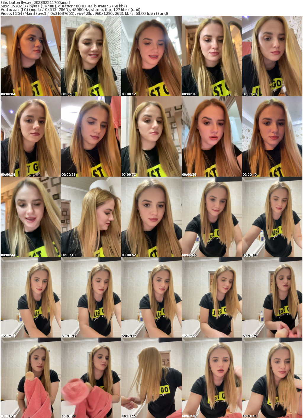 Preview thumb from butterflysay on 2023-02-21 @ bongacams