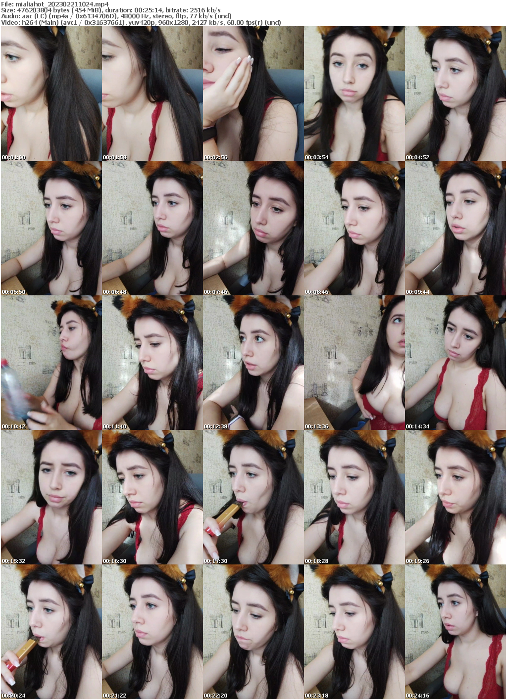 Preview thumb from mialiahot on 2023-02-21 @ bongacams