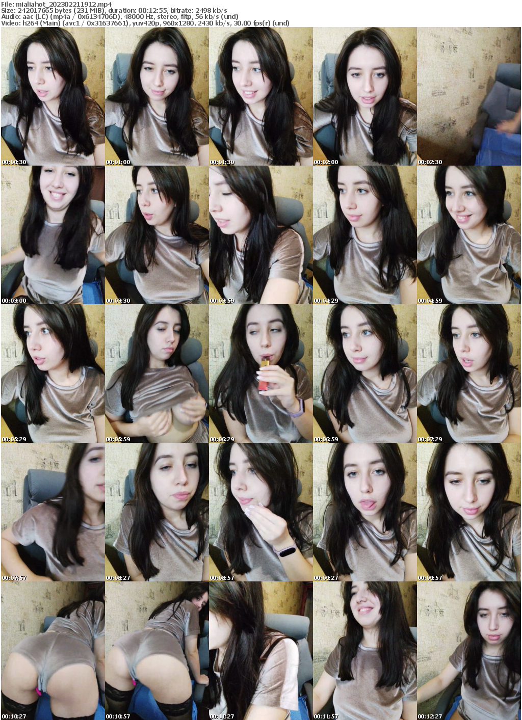 Preview thumb from mialiahot on 2023-02-21 @ bongacams