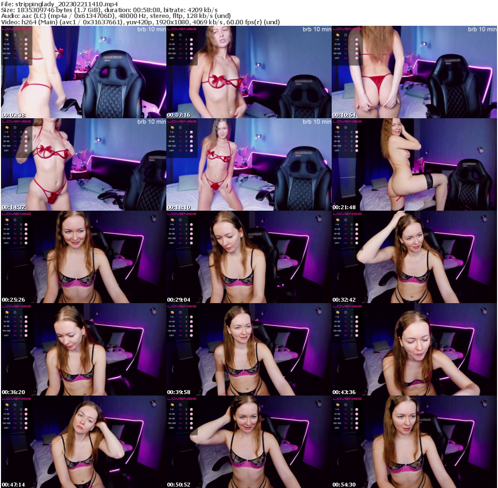 Preview thumb from strippinglady on 2023-02-21 @ bongacams