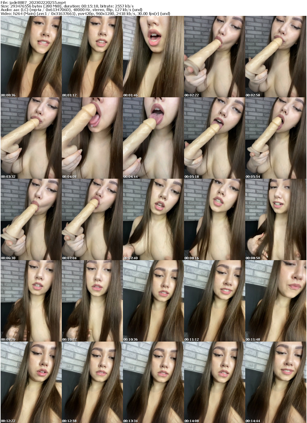 Preview thumb from jade8887 on 2023-02-22 @ bongacams