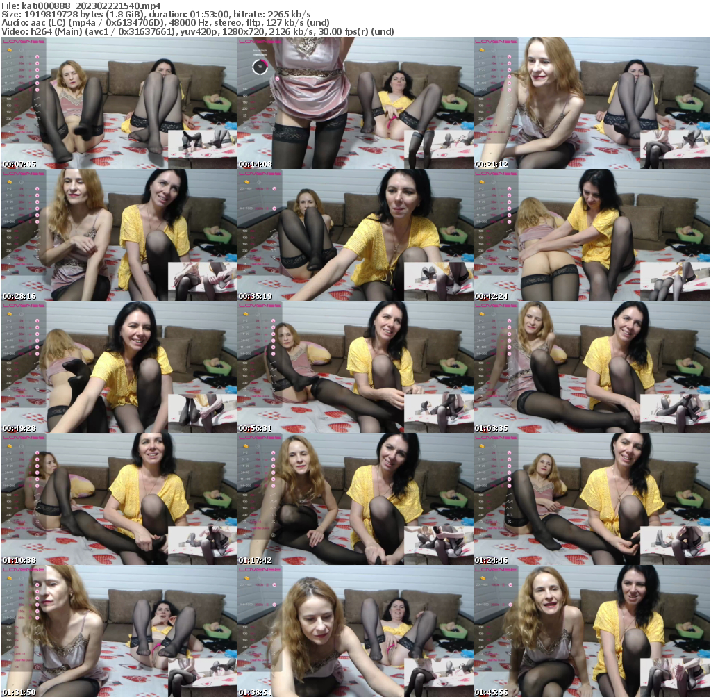 Preview thumb from kati000888 on 2023-02-22 @ bongacams