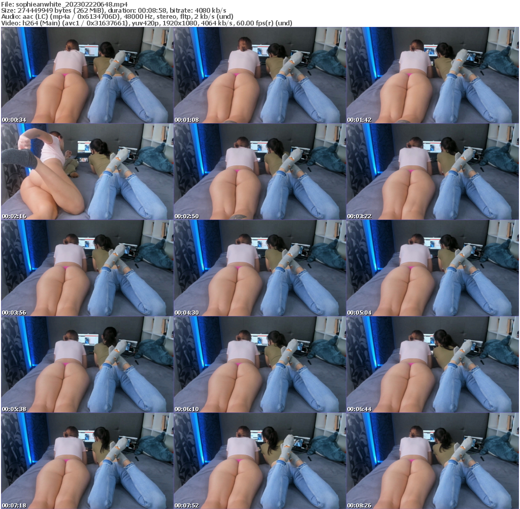 Preview thumb from sophieanwhite on 2023-02-22 @ bongacams