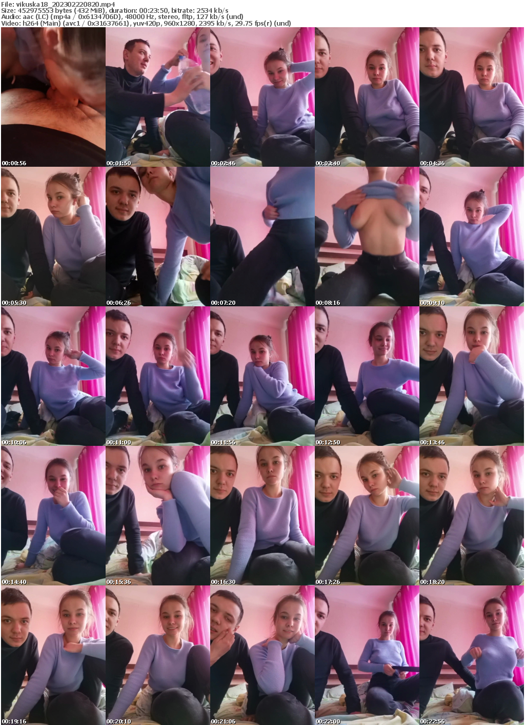 Preview thumb from vikuska18 on 2023-02-22 @ bongacams