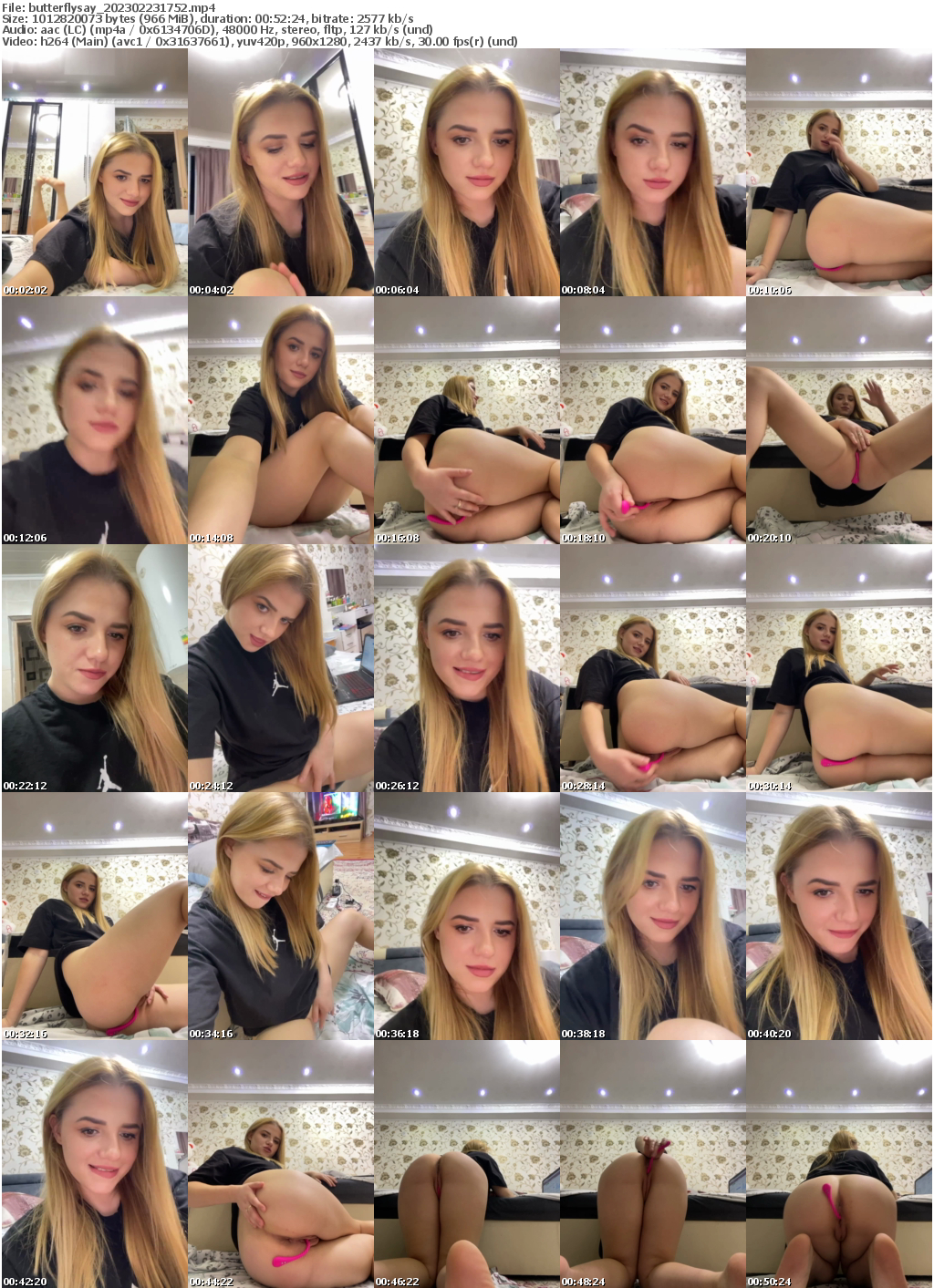 Preview thumb from butterflysay on 2023-02-23 @ bongacams