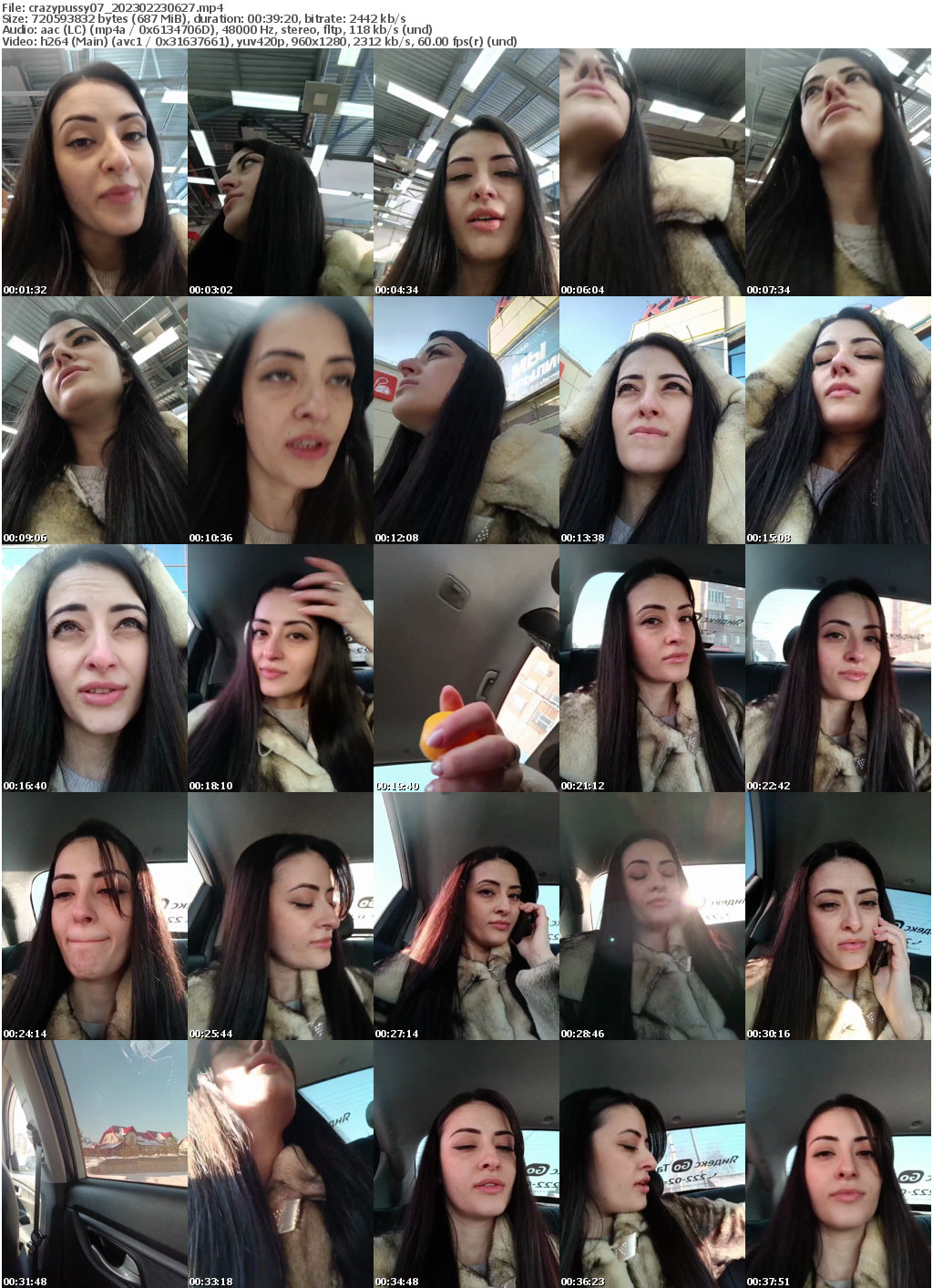 Preview thumb from crazypussy07 on 2023-02-23 @ bongacams