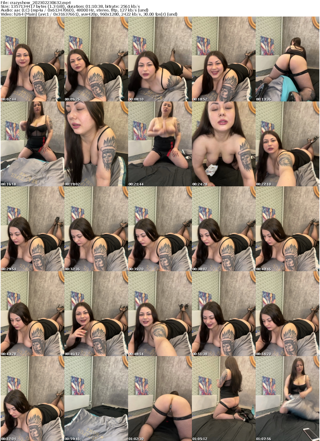 Preview thumb from crazyshow on 2023-02-23 @ bongacams