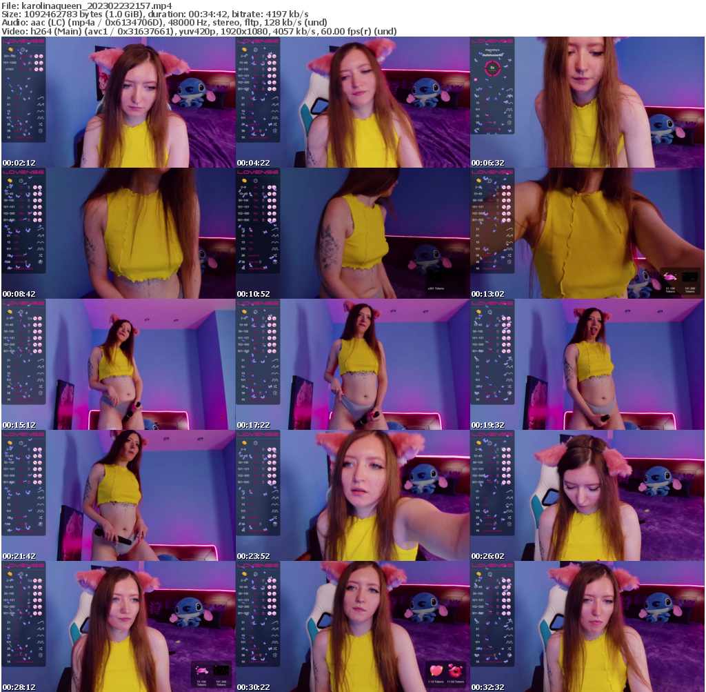 Preview thumb from karolinaqueen on 2023-02-23 @ bongacams