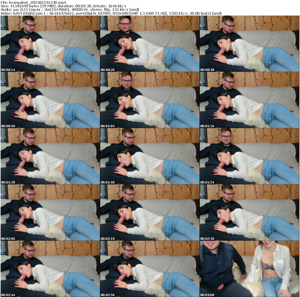 Preview thumb from ksenyahot on 2023-02-23 @ bongacams