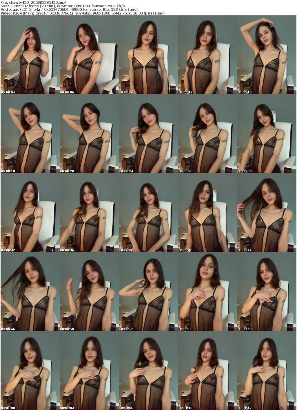 Preview thumb from shawty420 on 2023-02-23 @ bongacams