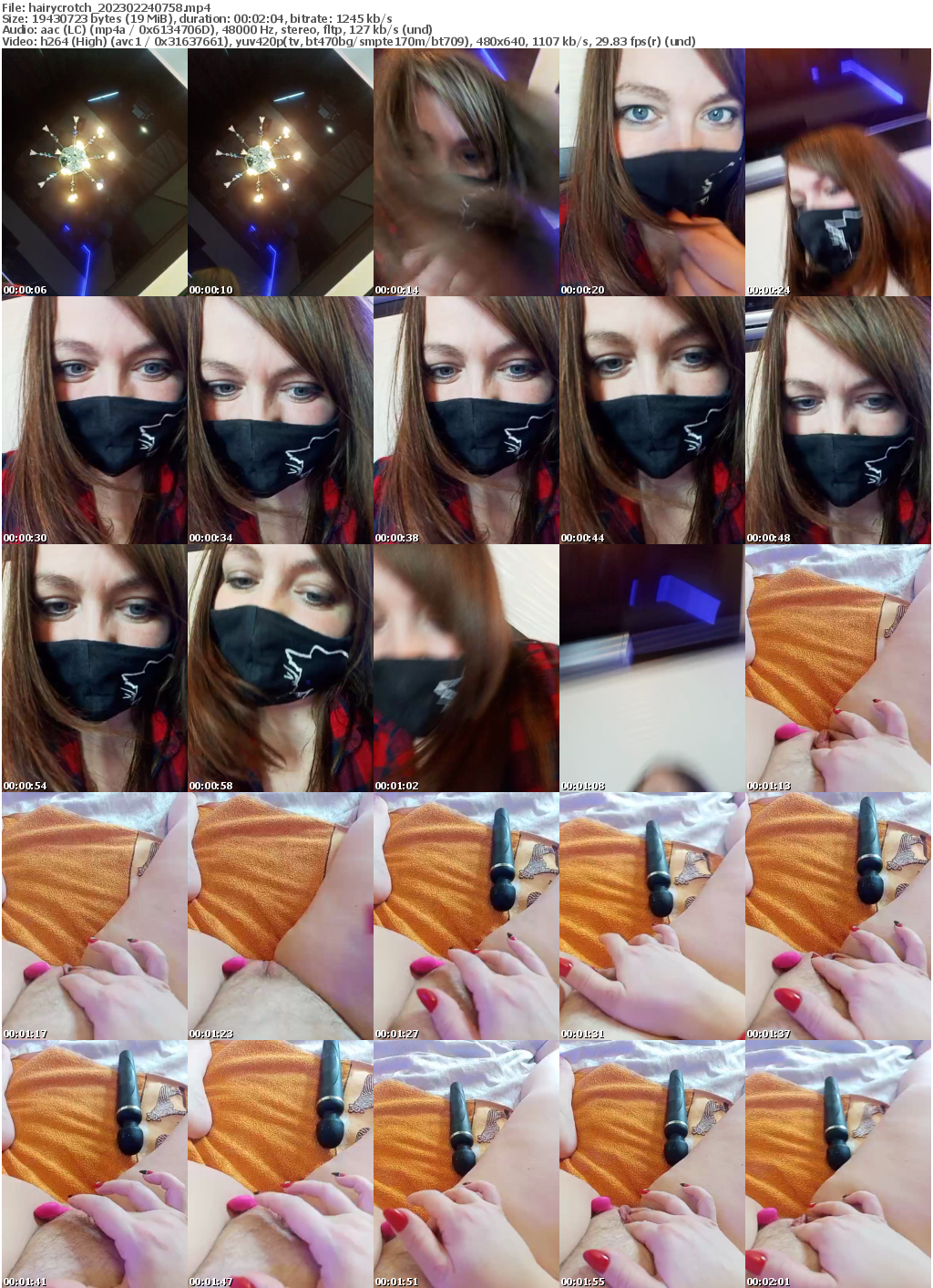 Preview thumb from hairycrotch on 2023-02-24 @ bongacams