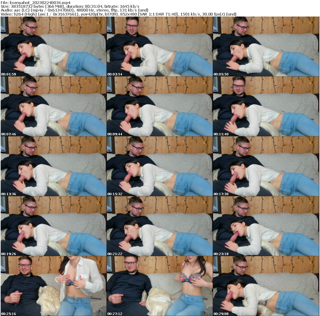 Preview thumb from ksenyahot on 2023-02-24 @ bongacams