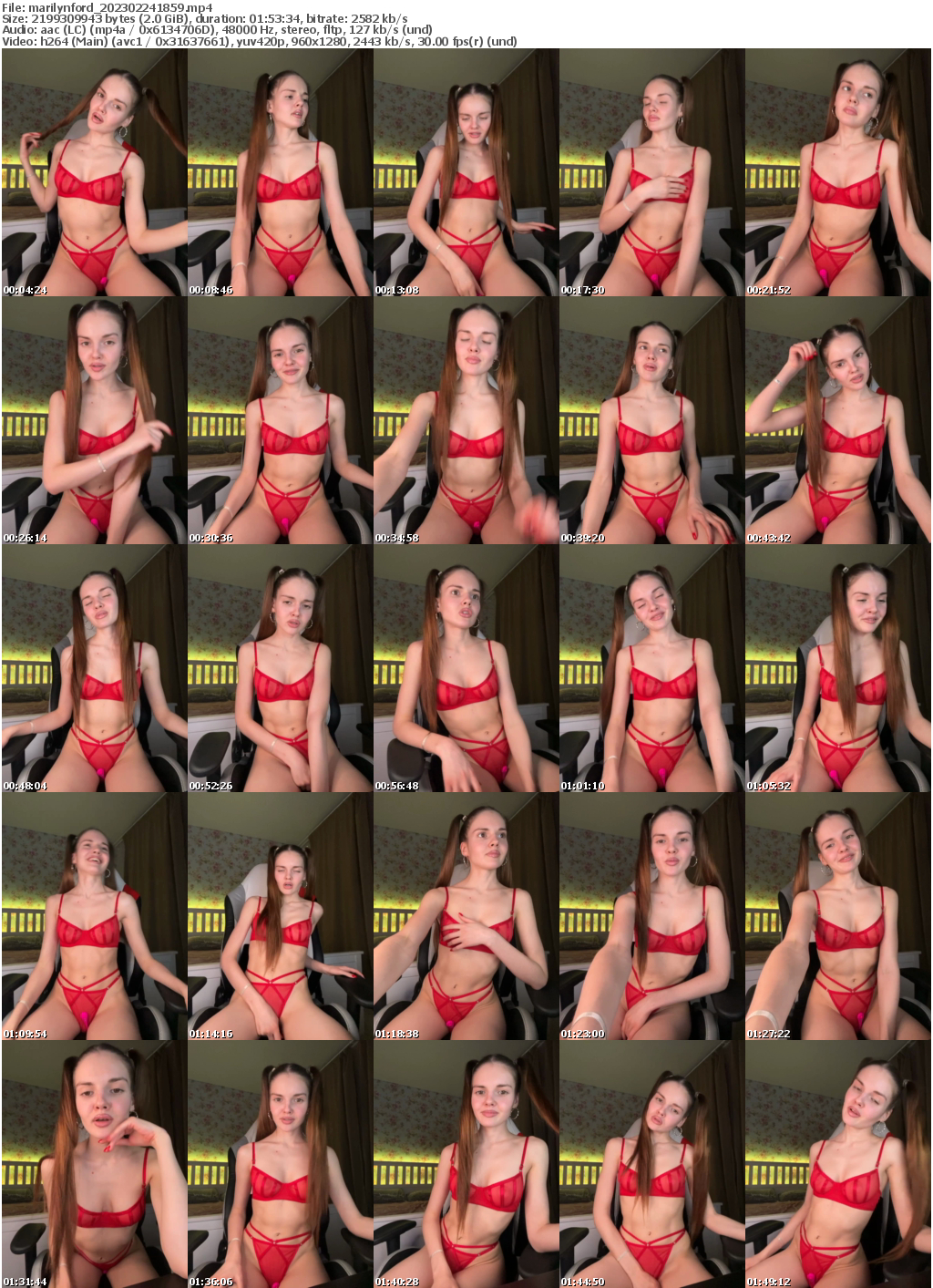 Preview thumb from marilynford on 2023-02-24 @ bongacams