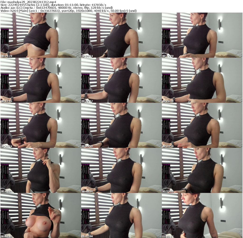 Preview thumb from mashulya29 on 2023-02-24 @ bongacams