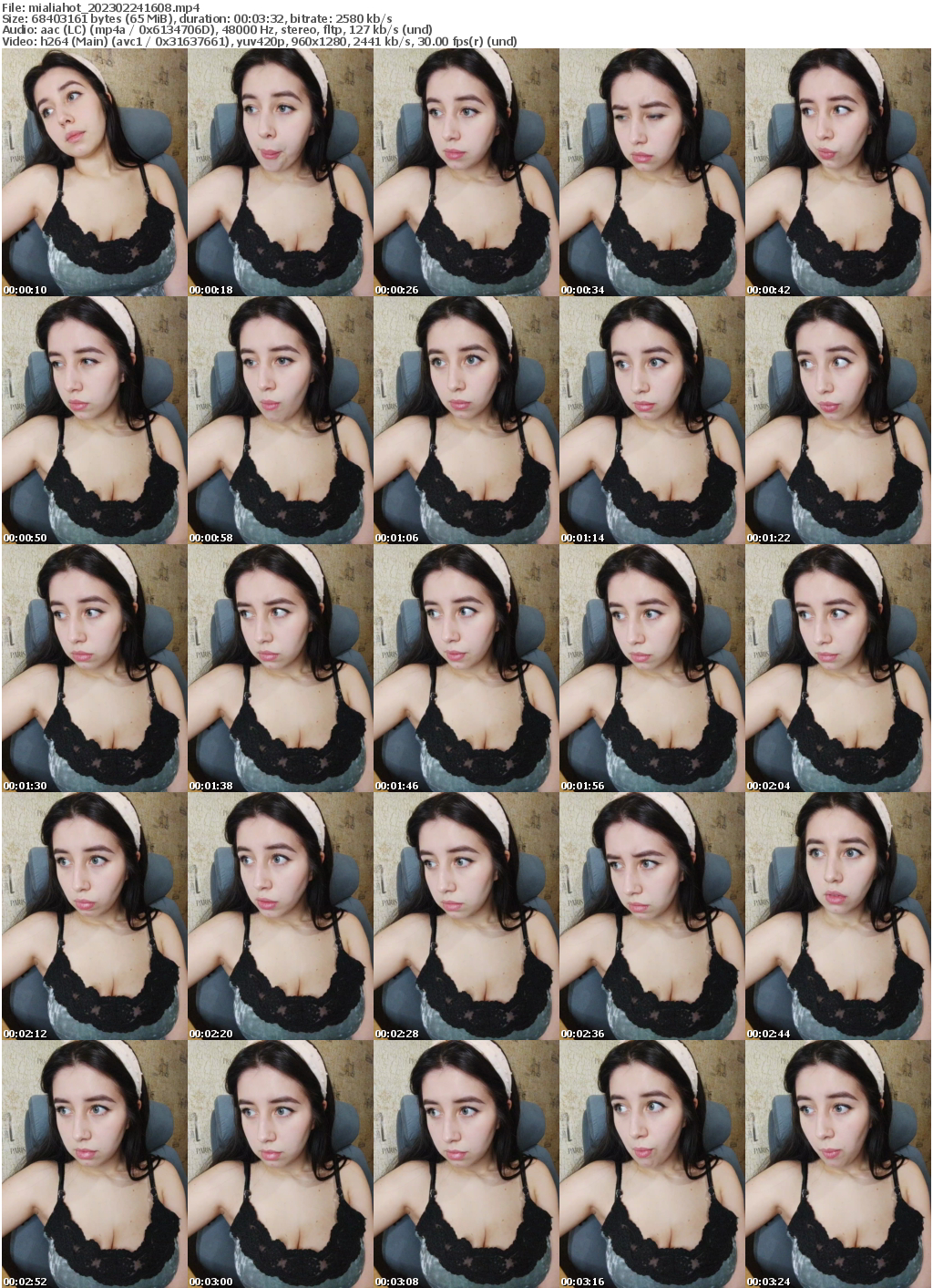 Preview thumb from mialiahot on 2023-02-24 @ bongacams