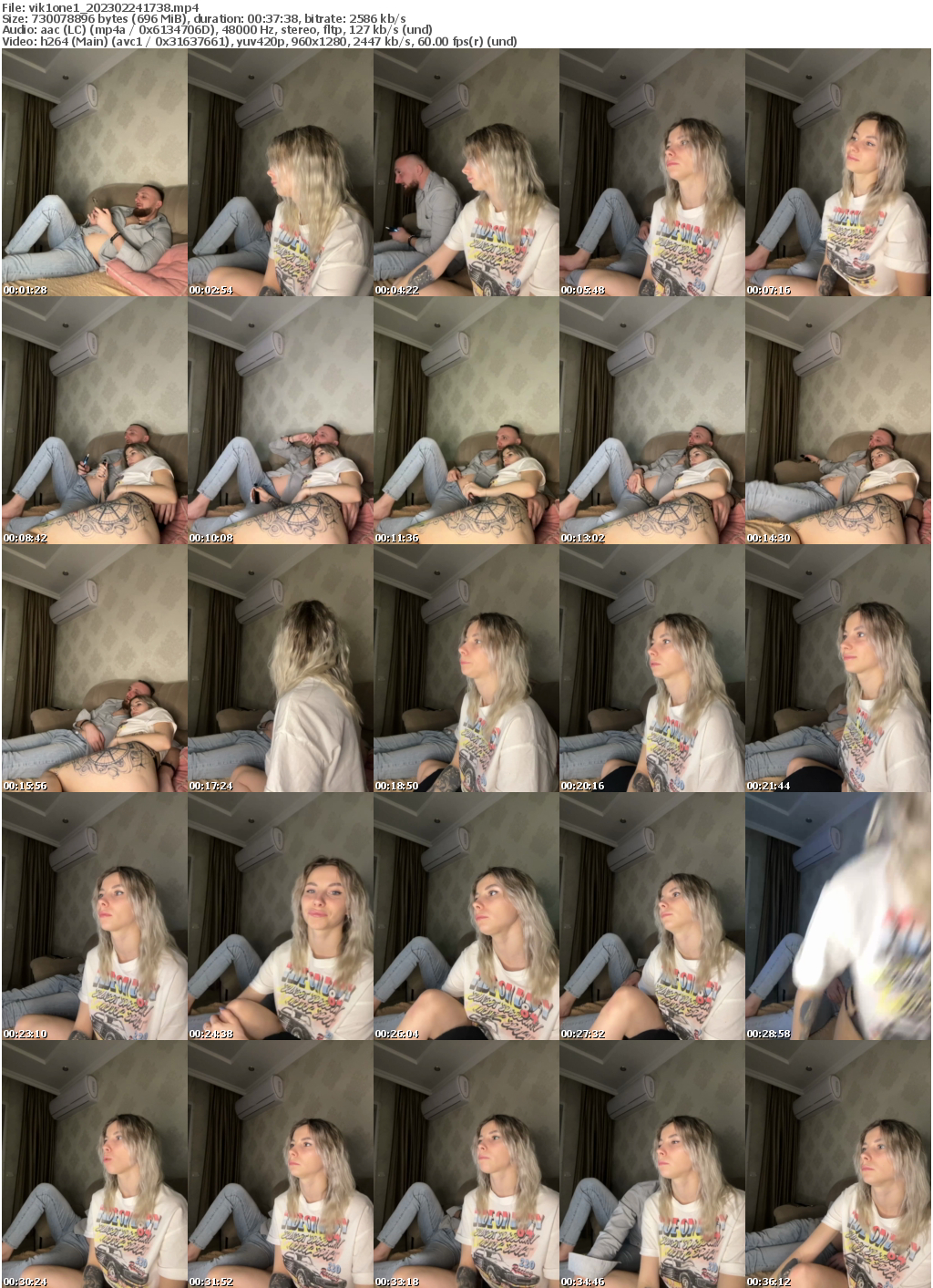 Preview thumb from vik1one1 on 2023-02-24 @ bongacams