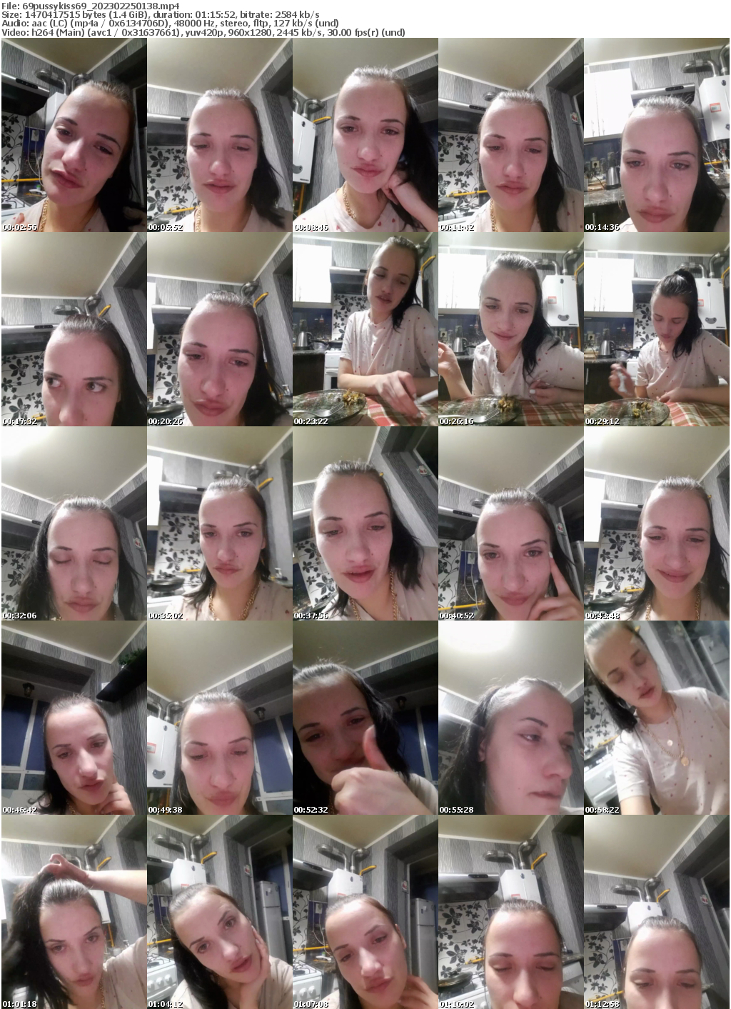 Preview thumb from 69pussykiss69 on 2023-02-25 @ bongacams