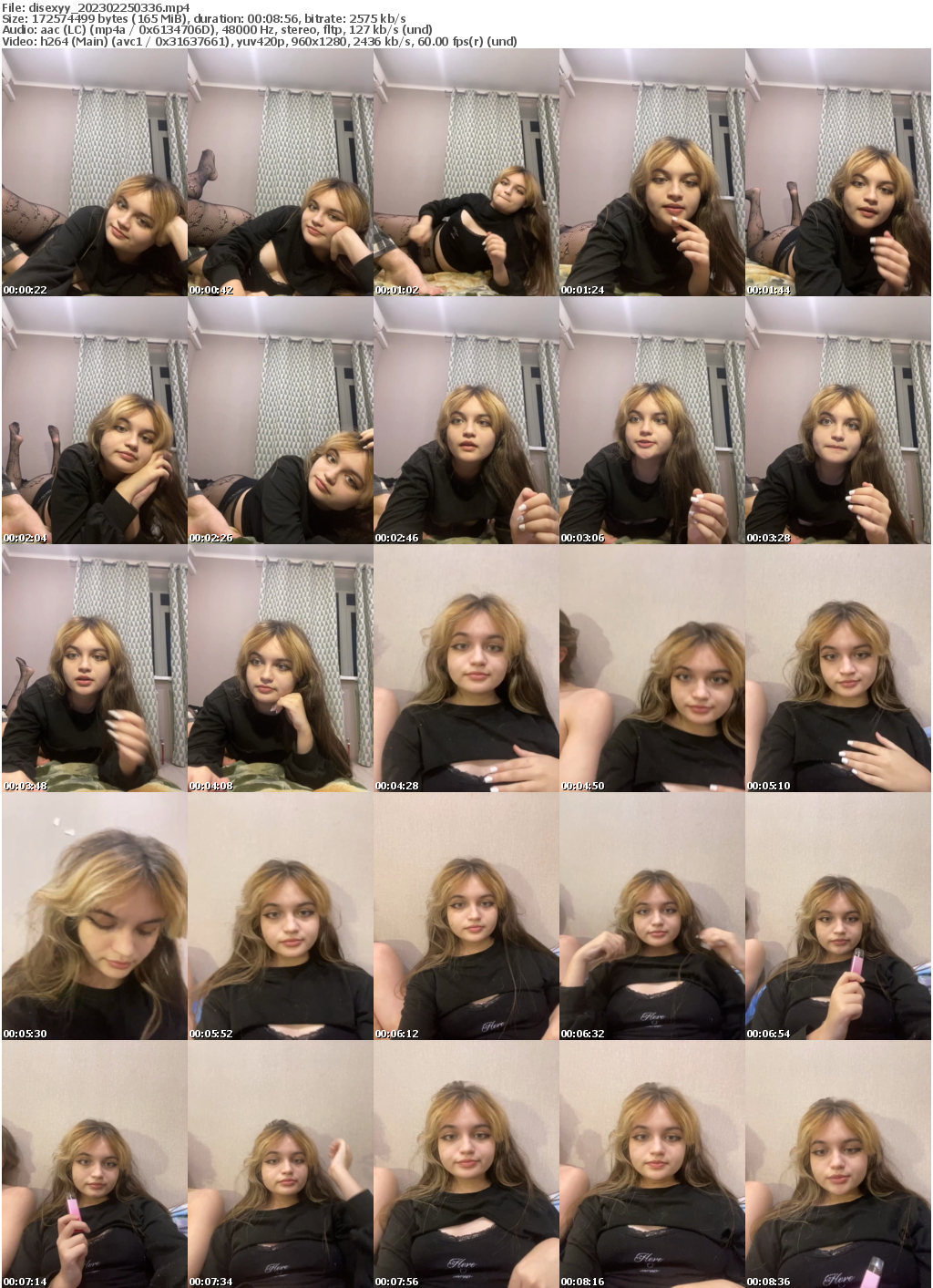 Preview thumb from disexyy on 2023-02-25 @ bongacams