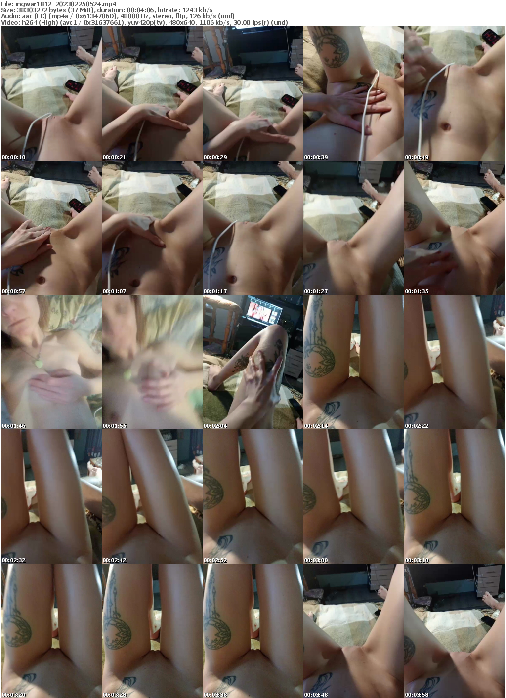 Preview thumb from ingwar1812 on 2023-02-25 @ bongacams