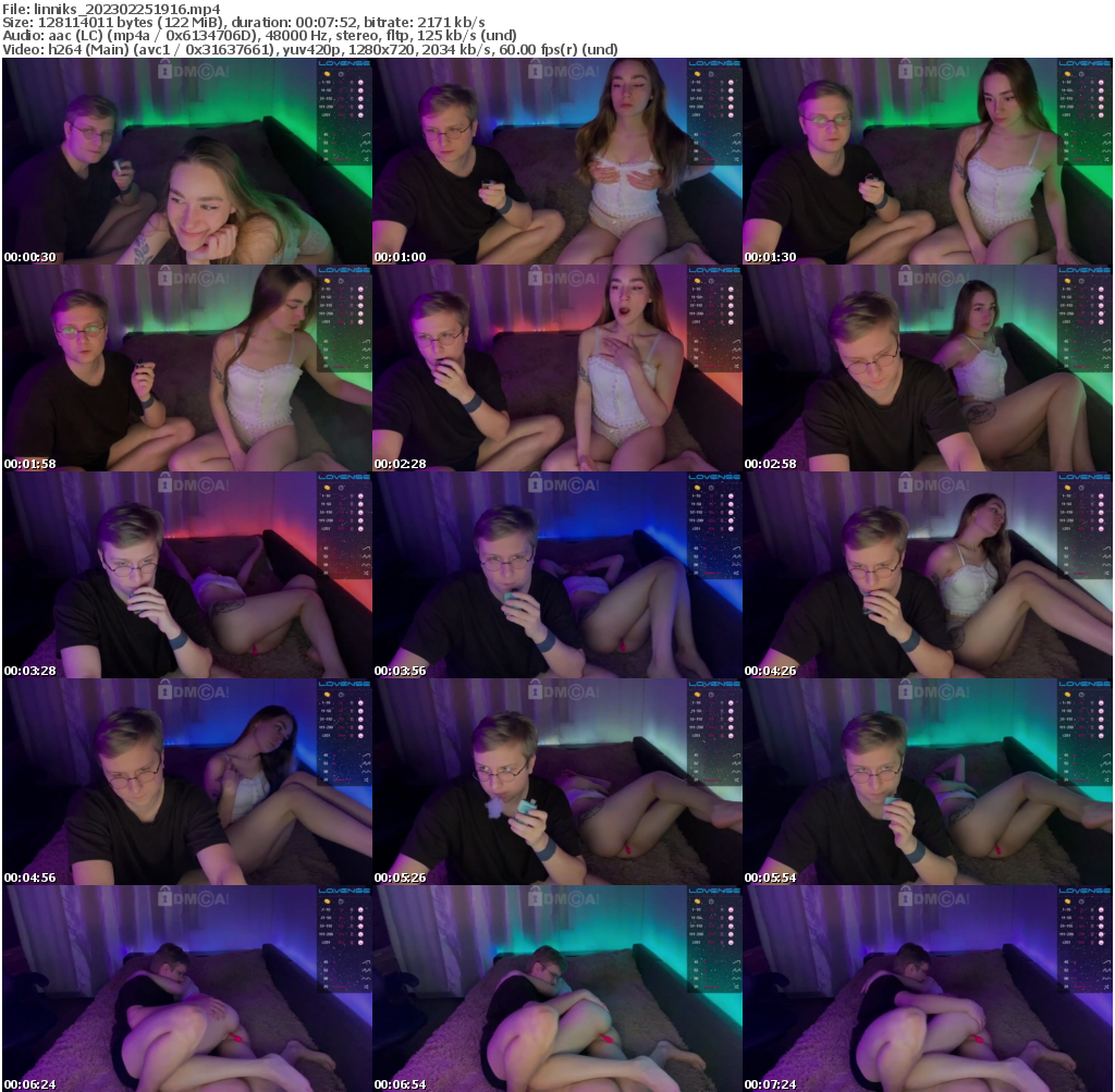 Preview thumb from linniks on 2023-02-25 @ bongacams
