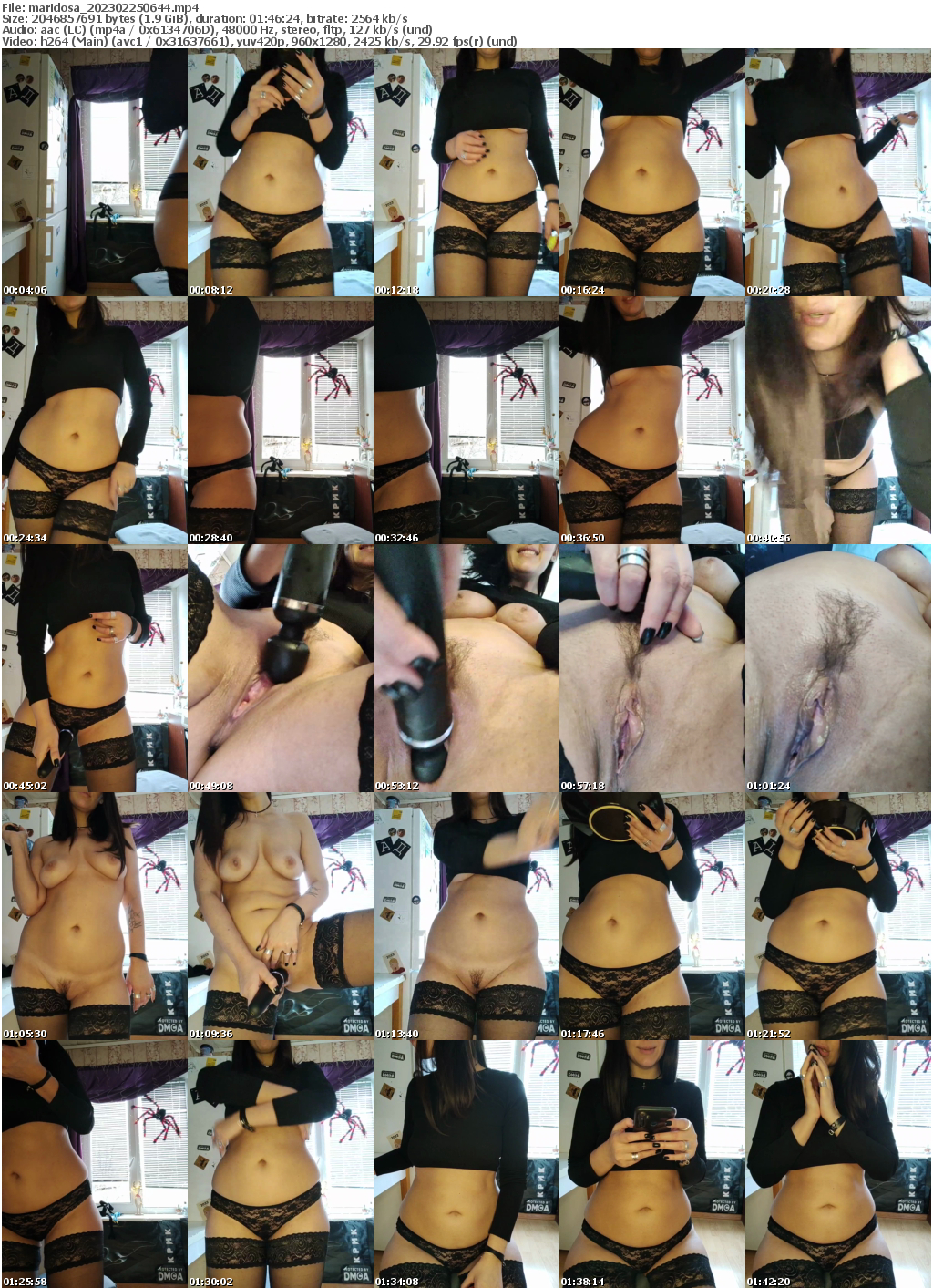 Preview thumb from maridosa on 2023-02-25 @ bongacams