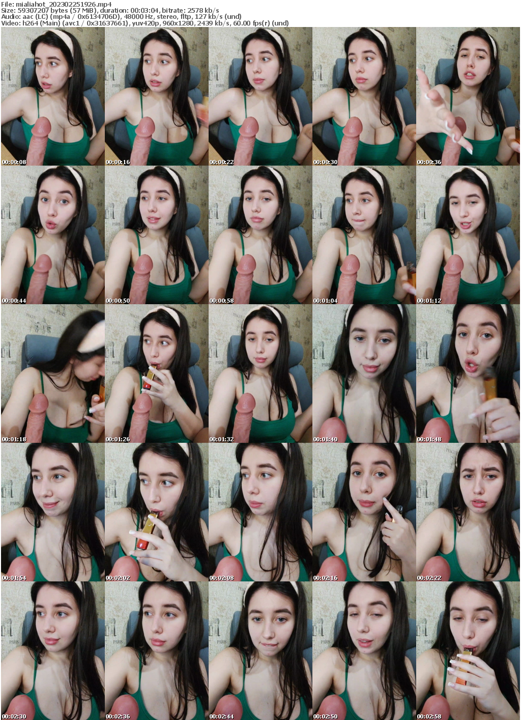 Preview thumb from mialiahot on 2023-02-25 @ bongacams