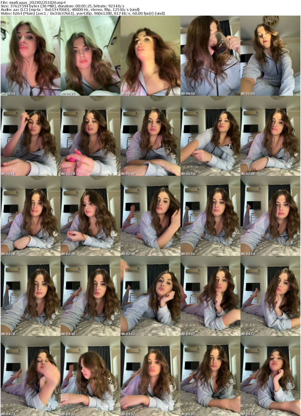 Preview thumb from murkaaay on 2023-02-25 @ bongacams