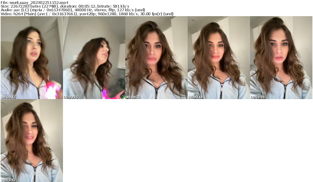 Preview thumb from murkaaay on 2023-02-25 @ bongacams