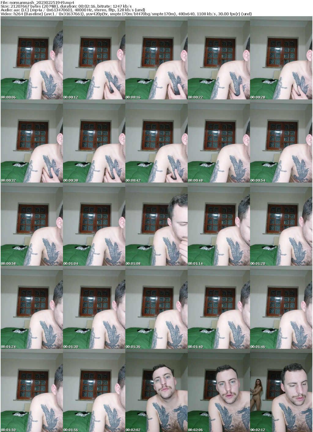 Preview thumb from normanmash on 2023-02-25 @ bongacams