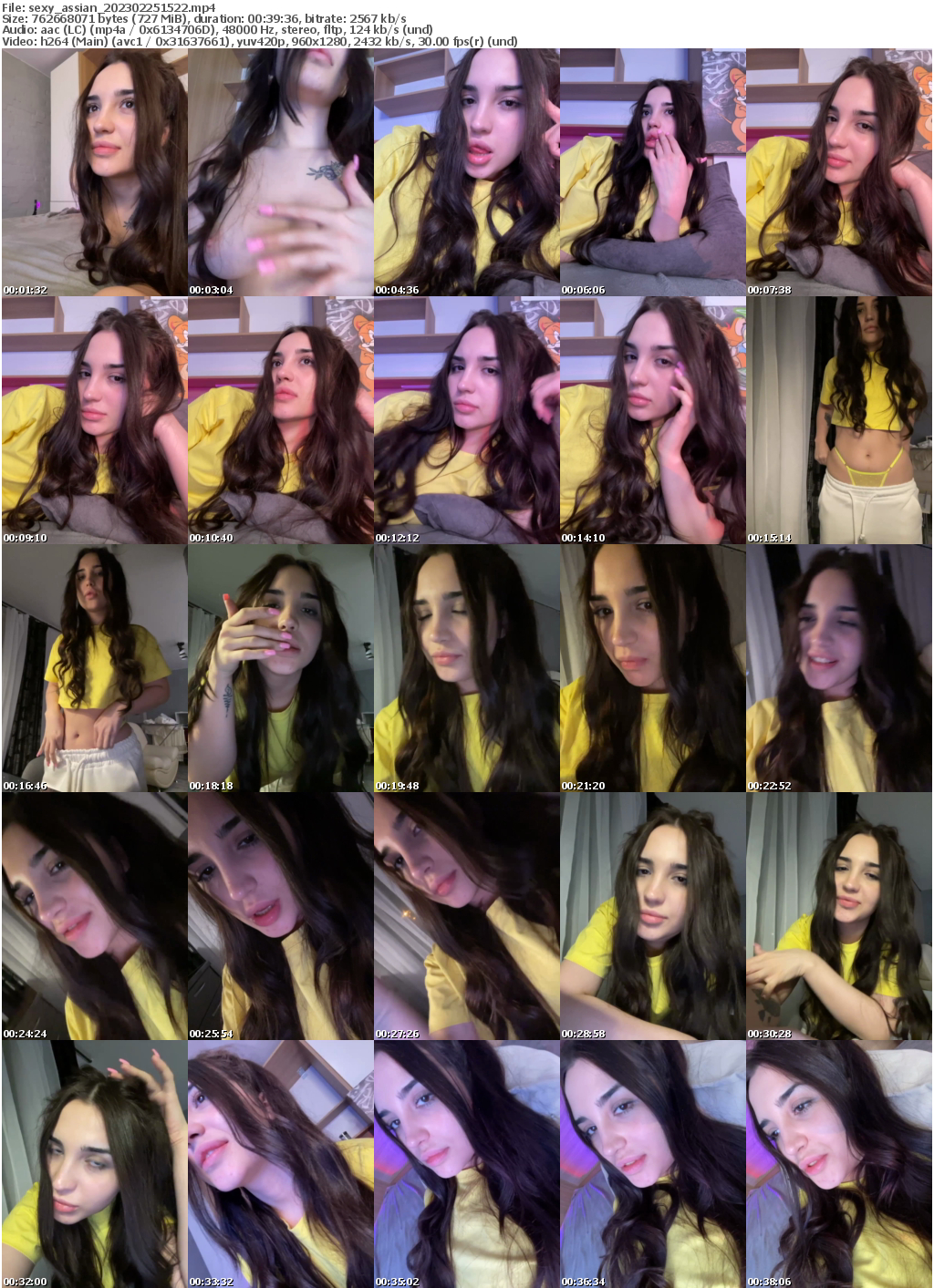 Preview thumb from sexy_assian on 2023-02-25 @ bongacams