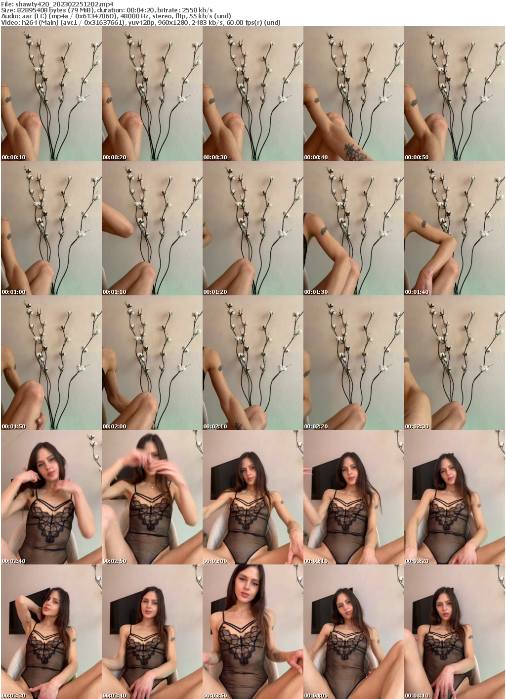 Preview thumb from shawty420 on 2023-02-25 @ bongacams