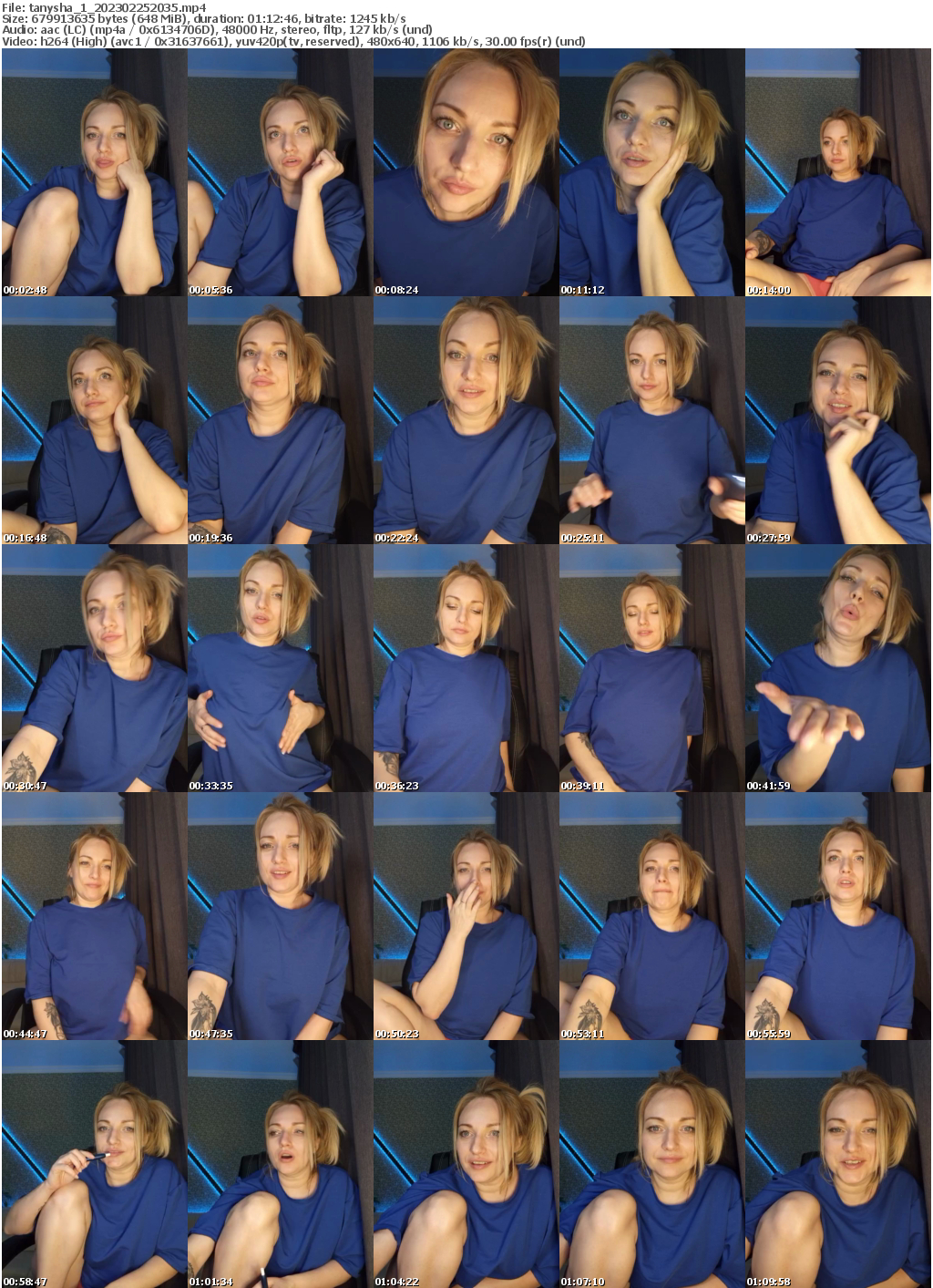 Preview thumb from tanysha_1 on 2023-02-25 @ bongacams