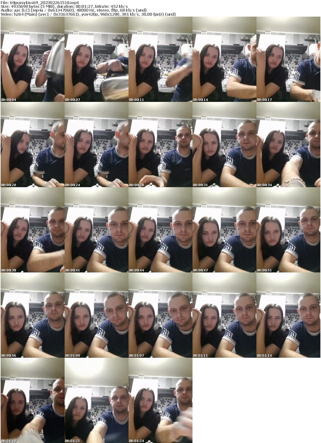 Preview thumb from 69pussykiss69 on 2023-02-26 @ bongacams