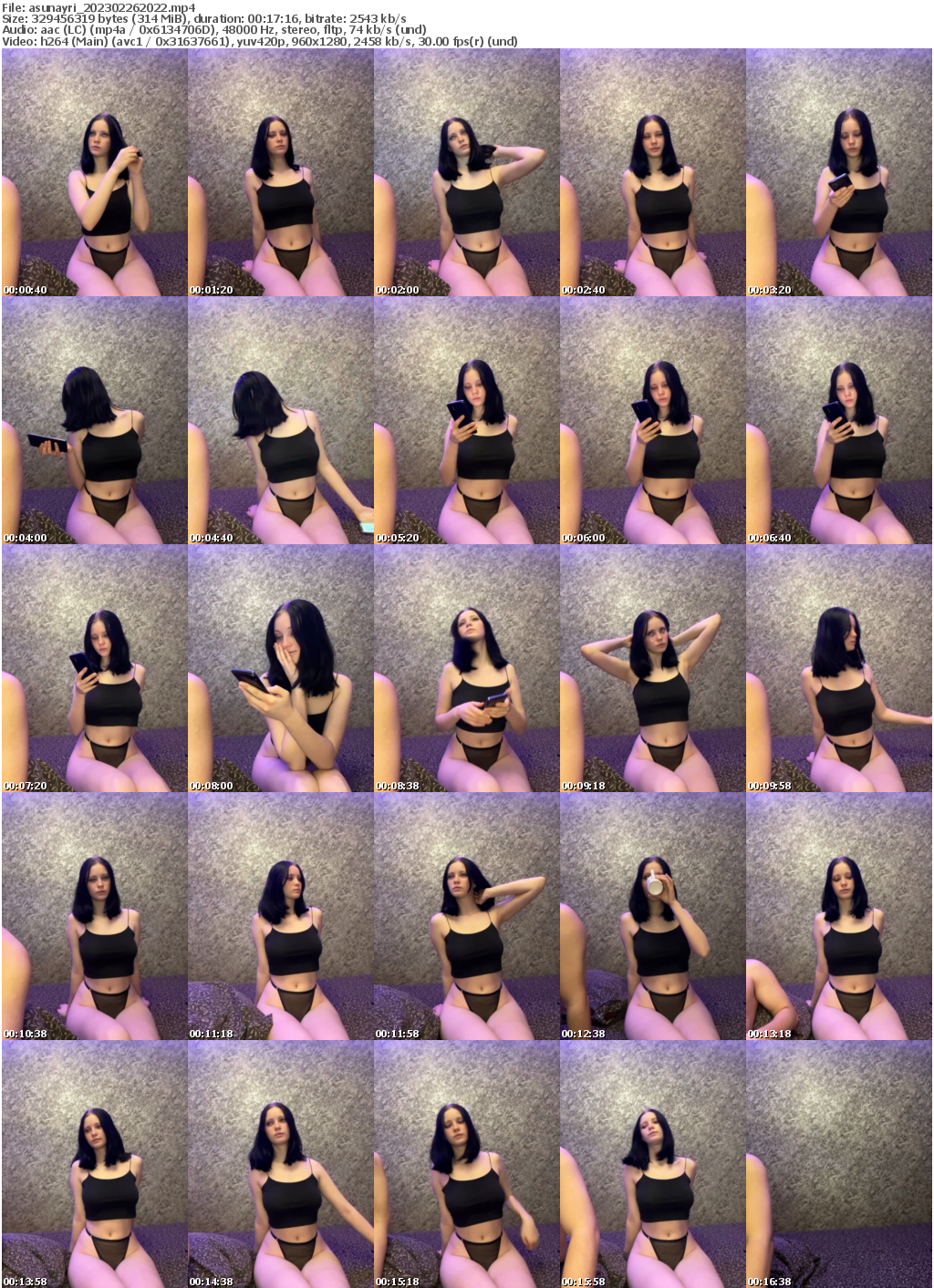 Preview thumb from asunayri on 2023-02-26 @ bongacams