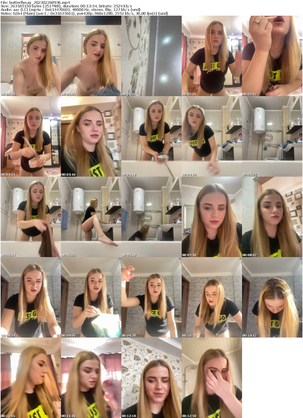 Preview thumb from butterflysay on 2023-02-26 @ bongacams