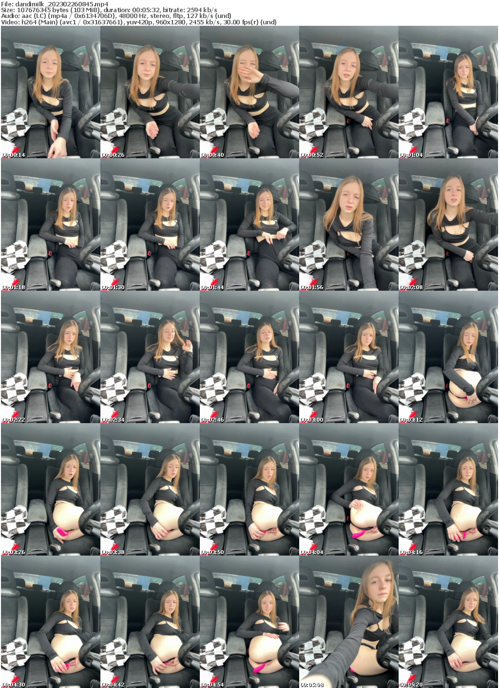 Preview thumb from dandimilk on 2023-02-26 @ bongacams