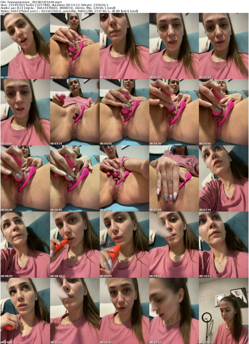 Preview thumb from honeypussixxx on 2023-02-26 @ bongacams