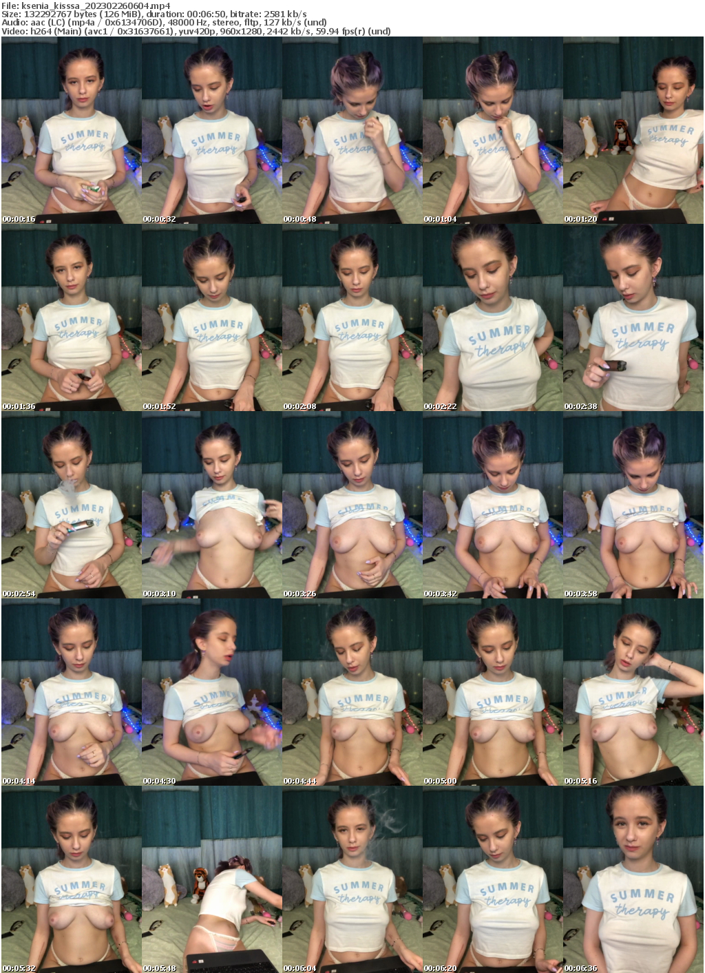 Preview thumb from ksenia_kisssa on 2023-02-26 @ bongacams